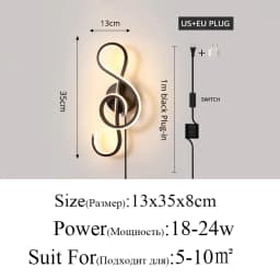 Modern Minimalist Wall Lamps Living Room Bedroom Bedside Luster AC90V-260V LED Indoor Black White Lamp Aisle Lighting Decoration