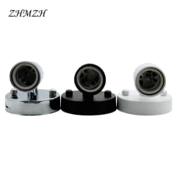 Universal 180 Degree Steering E14 E27 Lamp Holder High Temperature Resistant Ceramic Screw Lamp Base
