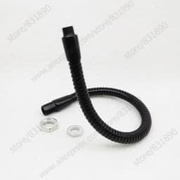 1/5/10pc Dia6mm LED Gooseneck Desk Lamp Soft Flexible Light Holder 10/20/30CM Table Lamp Lights Accessories LED Hose Metal Pipe