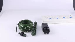 24V LED Christmas lights Green Wire Leather Fairy Lights String 50M 100M Waterproof Outdoor Garden Party Wedding Garland Decor J