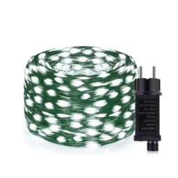 24V LED Christmas lights Green Wire Leather Fairy Lights String 50M 100M Waterproof Outdoor Garden Party Wedding Garland Decor J
