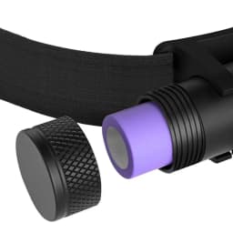 LED Mini Headlamp UV 395nm Power White Purple Headlight 18650 Rechargeable USB Type-C Torch Camping Hunting Flashlight Lamp