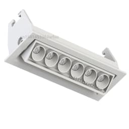 Dimmable Mini COB Downlight Spotlight Recessed Linear Light 6W12W24W Grille Light LED Ceiling Light Home Store Interior Lighting