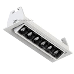 Dimmable Mini COB Downlight Spotlight Recessed Linear Light 6W12W24W Grille Light LED Ceiling Light Home Store Interior Lighting