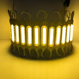 20PCS/lot 10 Colors Available 12V RGB Highlight Led Module Waterproof IP65 COB Light Strip Backlight Shop Banner Car Decoration