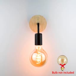 Retro Wood Wall Lamp E27 220V 110V Vintage Sconce Wall Light Fixture Bedside Retro Lamp Indoor Home Decor Bedroom Lights