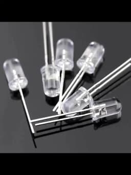 1000pcs F5 5mm Round White Red Green Blue Yellow Water Clear Led Super Bright Ligte Emitting Diodes 6000-6500k Lamp Bulb