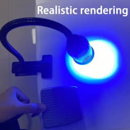 10W High-Power UV LED Resin Curing Lamp, Epoxy Resin Curing Adhesive Nail Dryer, Glass Acrylic Curing Lamp