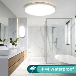 Ip44 Waterproof Led Ceiling Light Bathroom Lamp 15W 18W 20W 30W Ceiling Led Ceiling Lamp For Toilet Living Room Kitchen Light