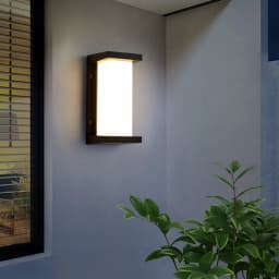 Modern LED Outdoor Wall Lamp E27 Waterproof IP65 Aluminum Porch Light Garden Fence Street Exterior Wall Sconce Lighting 110/220V