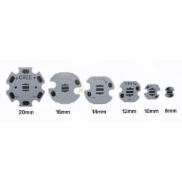 10pcs XP-G3 6W High Power LED Emitter Diode XPG3 Cool White /Neutral White /Warm White 8mm/ 12mm/ 14mm/ 16mm/ 20mm PCB