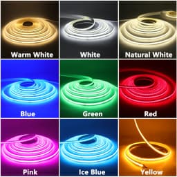 5V COB LED Strip Light 320LEDs/M Touch Sensor Dimmable USB Flexible LED Ribbon Adhesive Tape DIY Mirror TV Backlight Night Light