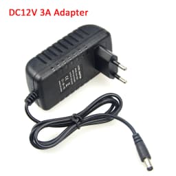 EU Plug Type 12V 1A 2A 3A 5A 8A 5.5mm X 2.1mm Power Supply AC 100-240V To DC Adapter Plug Lighting Transformer for CCTV Camera