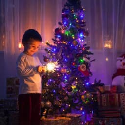 100M 50M 10-20M Halloween Lights LED String Lights Outdoor Waterproof W/WW/RGB LED Fairy Light with 8 Modes Christmas Decoration