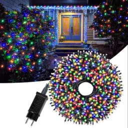 100M 50M 10-20M Halloween Lights LED String Lights Outdoor Waterproof W/WW/RGB LED Fairy Light with 8 Modes Christmas Decoration