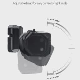 New Mini LED Headlamp Motion Sensor Camping Fishing Lantern USB Rechargeable Headlight with Magnet Warning Lamp Cap Clip Lights