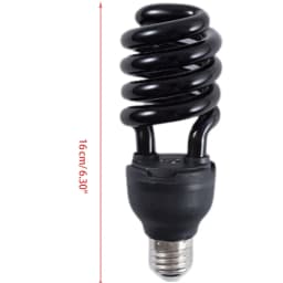 Y1UB UV Bulb Black Light Energy-Save 220V/E27 30W/40W Screw Lamp Bulb for Agriculture Money Identify