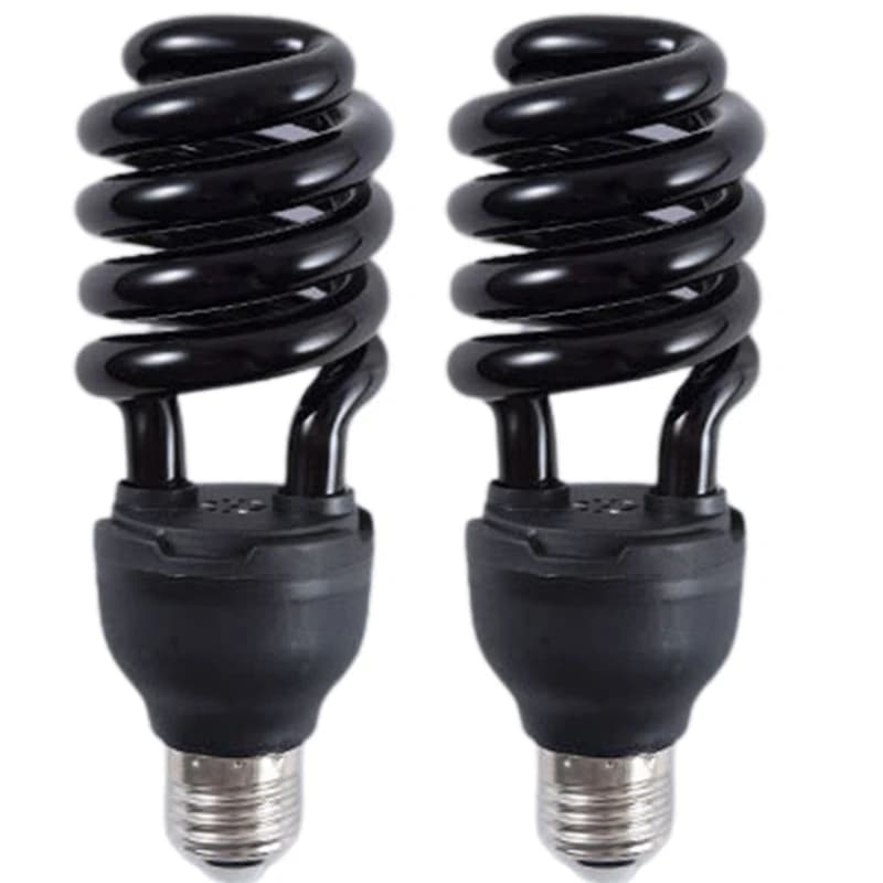 Y1UB UV Bulb Black Light Energy-Save 220V/E27 30W/40W Screw Lamp Bulb for Agriculture Money Identify