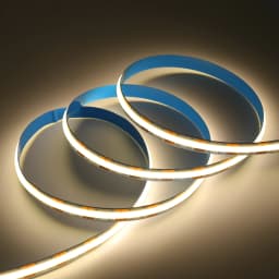 DC 12V 24V COB Strip 480 384 320 528Leds/M High Density RA90 White 3000K 4000K 6000K IP21 Flexible Ribbon Rope LED Light
