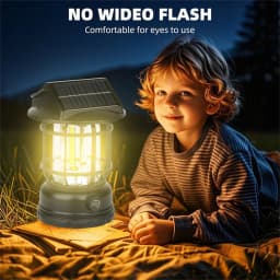 Super Bright LED Camping Light USB Rechargeable Flashlight Outdoor Portable Carrying Light Infinitely Dimmable Tent Light
