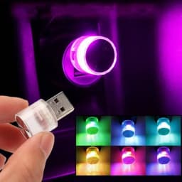 USB Light 5V 1W Usb LED Lamp Eye Protection Reading Light Computer Reading Lamp Mobile Power Charging Book Lamps Night Light