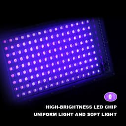 LED UV USB FloodLight 50W 100W 150W Disco Party LED USB Stage Blacklight AC 220V Ultraviolet Fluorescent Stage Lamp Floodlight