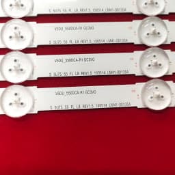 1set LED Backlight Strip For UN55MU6300FXZA UE55JU6745 UE55JU7000 UN55KU6290 UN55JU6700 UN55JU6400 V5DU-550DCA-R1 V5DU-550DCB-R1