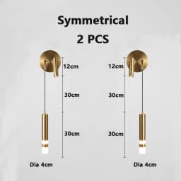 Nordic Bedroom Decoration Wall Lamp Iron Material Linear Light With Reading Spot Lamp Hotel Indoor Luxury LED Modern Wall Lustre