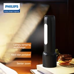 Philips Sfl 1123 Edc Portable Flashlight Rechargeable Led Flashlights for Everyone Personal Self Defense Camping Hiking