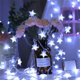LED String Lights Outdoor Star Chain Lights Garland Lights Bulb Fairy Lights Party Home Wedding Garden Decor
