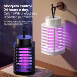 Mosquito Killer Electric Shock Mosquito Lamp USB Fly Trap Zapper Insect Killer Repellent Bedroom Outdoor Anti Mosquito Trap