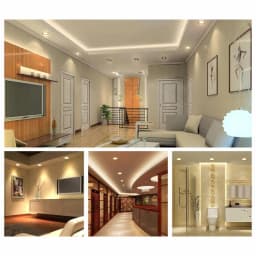 4inch LED Downlight 3Colors Changeable Spot Led 6W 220V Recessed Round Panel Light Indoor Lighting Down Light