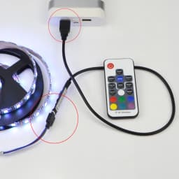 USB RGB Controller for 5V LED Strip Light Mini 3Keys Switch / 24 Keys IR Control/ 17 Keys RF Remote for Home Decor Lighting