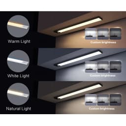 10-50cm LED Motion Sensor Light Night Wireless Lamp USB Battery Rechargeable Wall Under Cabinet For Bedroom Kitchen Lighting