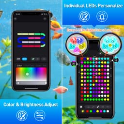 2/4/6/8/10 LED IP68 Underwater US/UK/EU Plug Fountain Pond Spot Light Landscape Spotlight For Garden APP Remote Control