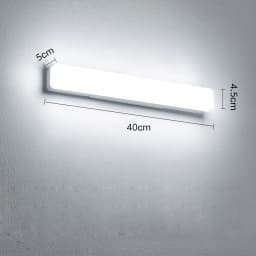 Modern LED Wall Lamp 40/20cm 18W 13W Mirror Light Bathroom Toilet Lamps White Long Strip Fixture Home Decor Led Lighting AC 220V