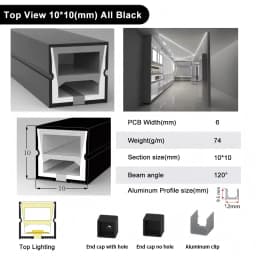 IP67 Waterproof Led Neon Silicone Flexible Light Tube Suitable for 5mm 8mm 10mm 12mm PCB WS2812B WS2811 5050 RGB Light Strip