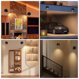 USB Rechargeable Wireless LED Wall Light Cordless Lamp Touch Dimmable Spotlight Magnetic For Bedroom Bedside Reading Type-C