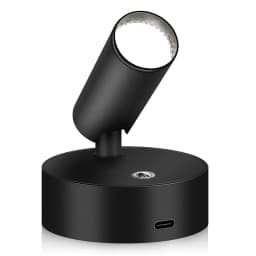 USB Rechargeable Wireless LED Wall Light Cordless Lamp Touch Dimmable Spotlight Magnetic For Bedroom Bedside Reading Type-C