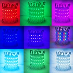 Controllable WS2811 RGB LED Modules Light DC12V Waterproof Color Advertisement Lamp Shop Signboard Letter Light-box Decoration