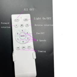 IRALAN Home Transformer Controller and Remote Control Kit Long Page Fan Light Modern Smart Lighting Driver LED AC 85-265V