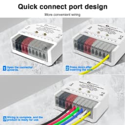 GL-C-301P/GL-RC-006Z ZigBee3.0 PRO+Mini 5 in 1 LED Strip Controller APP Voice Control for Dimmer WWCW RGBCCT RGBW LED Strip Lamp