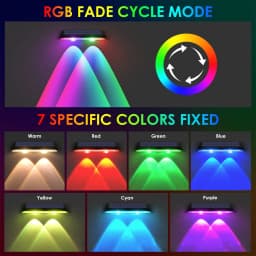 2/4pcs Solar Fence Light RGB Color Changing Outdoor Garden Yard Decor Step Lamp IP65 Waterproof Pathway Wall Stair Lamp Balcony