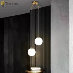 Modern Simple LED Chandelier Nordic Living Room Bedroom Lamp Indoor Lighting Restaurant Bar Home Decoration Suspension Lamp 220V