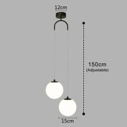 Modern Simple LED Chandelier Nordic Living Room Bedroom Lamp Indoor Lighting Restaurant Bar Home Decoration Suspension Lamp 220V