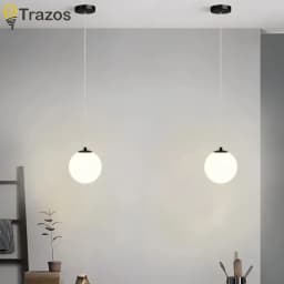 Modern Simple LED Chandelier Nordic Living Room Bedroom Lamp Indoor Lighting Restaurant Bar Home Decoration Suspension Lamp 220V