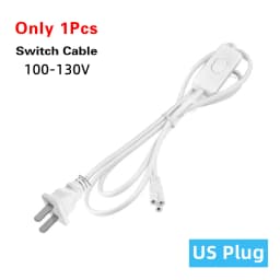 Energy Saving T5/T8 15W/25W LED Tube AC220V Fluorescent Tube Bulb for Shop Exhibition Halls Lighting,EU US Plug Connect Wire