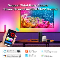 Zigbee 3.0 WiFi LED Controller Single Color RGB CCT RGBW LED Strip Tuya Gateway Hue Bridge Smart Things Voice Control DC5V-24V