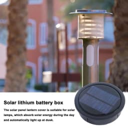 7CM/10CM Solar Light Replacement Top 1.2V Waterproof LED Solar Panel Lantern Lid Light Solar Lantern Top Outdoor Decor Garden
