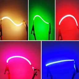 Free Cut LED Filament Flexible 3V 60mm 80mm 95mm 125mm 200mm 300mm 450mm Edison Bulb Lamp Parts COB LED Diode Light Accessories